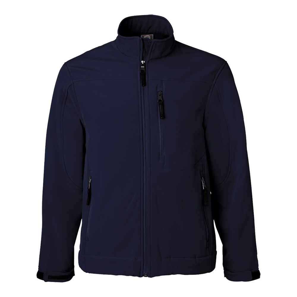 Mens Softshell Jacket Full Zip Up Bonded Fleece Waterproof Outdoor Work PRO RTX